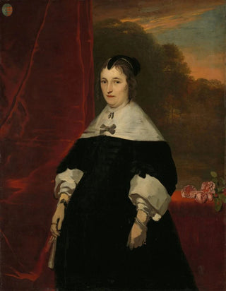 Abraham Lambertsz van den Tempel - Machteld Bas d 1681 Wife of Abraham de Visscher.webp