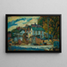 Herfst in White Plains - Abraham Manievich — ingelijst kunstwerk aan de muur