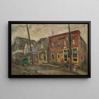 Abraham Manievich - Street in the Bronx.webp