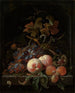 Natuurmoët met fruit - Abraham Mignon — weergave van het kunstwerk