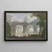 Landschap met een oude boog - Abraham Rademaker — ingelijst kunstwerk aan de muur