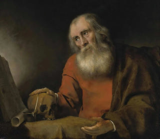 Sint Jerome - Abraham van Dijck — weergave van het kunstwerk