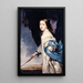 Christina of Sweden 1626 89 - Abraham Wuchters — framed artwork on a wall