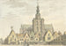 Church and Market in Bergen op Zoom - Abraham de Haen the Younger — artwork view
