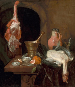 Abraham van Beyeren - Preparations for a Meal.webp