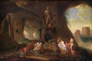 Abraham van Cuylenborch - Nymphs in a Grotto.webp