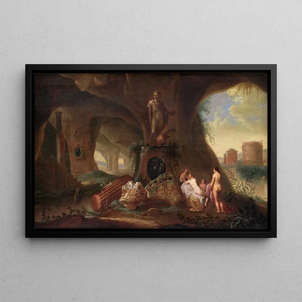 Abraham van Cuylenborch - Nymphs in a Grotto.webp