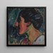 Abstractie - Wassily Kandinsky — ingelijst kunstwerk aan de muur