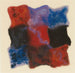 abstract in rood, blauw en violet - Augusto Giacometti — weergave van het kunstwerk