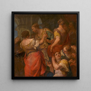 Achille et les filles du roi Lycomède - Anonyme
