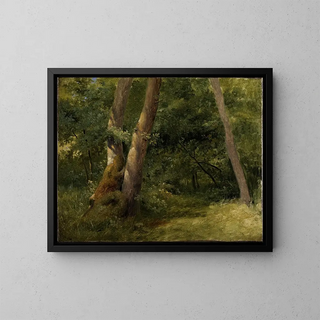 Achille Etna Michallon - Forest interior.webp