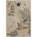 Reproductie van het schilderij Acte VII van de serie Het Schatten van de Loyale Vasallen - Kitagawa Utamaro