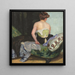 Acte de dos - Leo Putz — ingelijst kunstwerk aan de muur