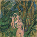 Actes dans la forêt - Ernst Ludwig Kirchner — weergave van het kunstwerk