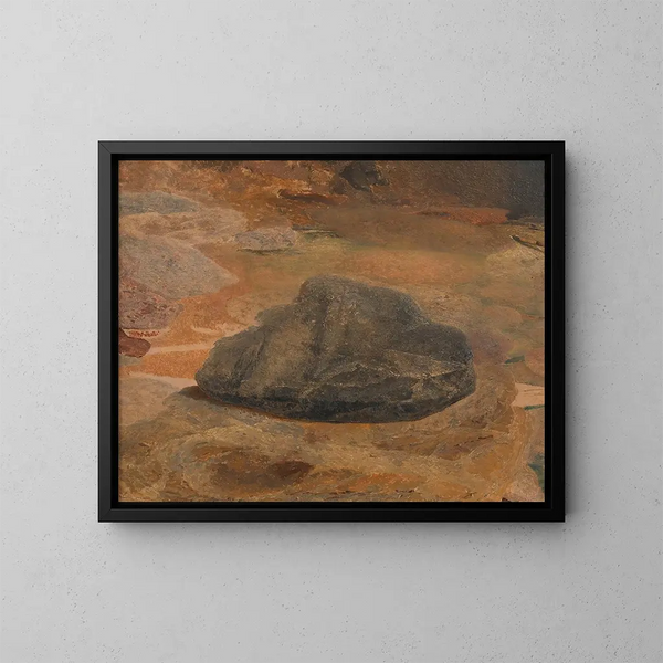 La Mouvement II Versie Fragment - Adalbert Stifter — ingelijst kunstwerk aan de muur