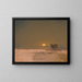 Lever de lune - Adalbert Stifter — ingelijst kunstwerk aan de muur