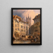 van Place de Palud à Lausanne - Adalbert Stifter — ingelijst kunstwerk aan de muur