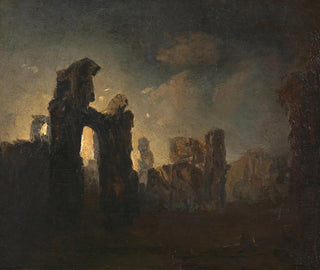 Romeinse ruïnes - Adalbert Stifter — weergave van het kunstwerk