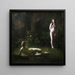 Adam and Eve - Julius Paulsen — framed artwork on a wall