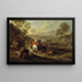 Choc de cavalerie of Gevecht van cavalerie - Adam Frans van der Meulen — ingelijst kunstwerk aan de muur