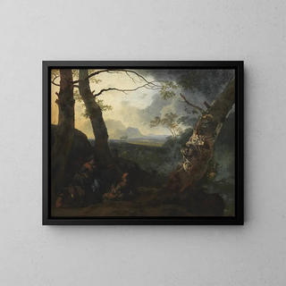 Adam Pynacker - Southern Landscape with Herdsmen.webp