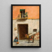 Gebouw in Madrid - Addison Thomas Millar — ingelijst kunstwerk aan de muur