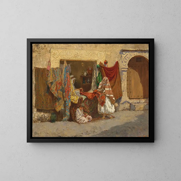 Boutique orientale - Addison Thomas Millar — ingelijst kunstwerk aan de muur
