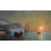 Reproductie van het schilderij Adieu voordat hij op reis gaat vanuit Port Palos in Spanje - Ivan Konstantinovich Aivazovsky