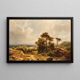 Adolf Chwala - A view of the countryside.webp