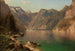 Königssee - Adolf Chwala — weergave van het kunstwerk