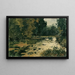Tempel boswachter Waldbach - Adolf Ditscheiner — ingelijst kunstwerk aan de muur