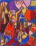 Heiligdom - Adolf Hölzel — weergave van het kunstwerk