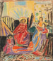 Motief religieus - Adolf Hölzel — weergave van het kunstwerk