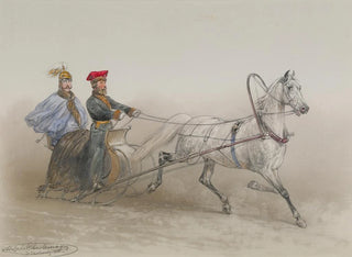Adolf Jossifowitsch Charlemagne - A sleigh ride.webp