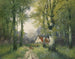 Lente - Adolf Kaufmann — weergave van het kunstwerk