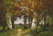 Boslandschap - Adolf Kaufmann — weergave van het kunstwerk