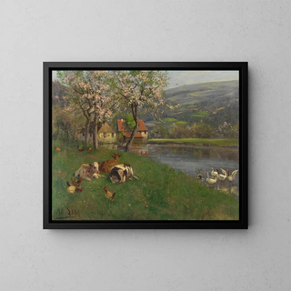 Adolf Lins - Sommertag am See.webp