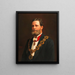 Dr Karl Lueger burgemeester - Adolf Mayerhofer — ingelijst kunstwerk aan de muur