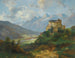 Kasteel Vaduz - Adolf Obermüllner — weergave van het kunstwerk