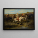 Arabische ruiter - Adolf Schreyer — ingelijst kunstwerk aan de muur