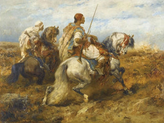 Adolf Schreyer - Cavaliers.webp