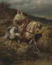 Arabisch schilderij gemonteerd - Adolf Schreyer — weergave van het kunstwerk