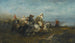 L'Avancée - Adolf Schreyer — weergave van het kunstwerk