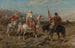 Le Raid - Adolf Schreyer — weergave van het kunstwerk