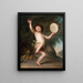 Cupidon als Bacchus - Adolf Ulrik Wertmüller — ingelijst kunstwerk aan de muur