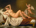 Dana et la pluie d'or - Adolf Ulrik Wertmüller — weergave van het kunstwerk