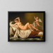 Dana et la pluie d'or - Adolf Ulrik Wertmüller — ingelijst kunstwerk aan de muur