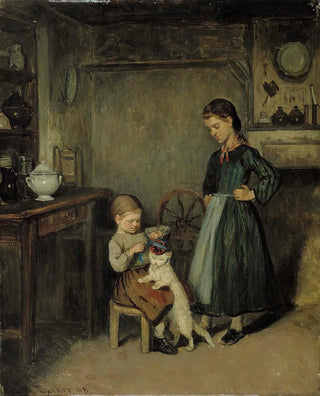 Adolf Von Becker - A French Interior.webp