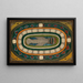 the Monument and coat of arms of the giant TllerRing district in the giant city of Granada - Adolf Wölfli — framed artwork on a wall