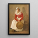 Reproductie van het schilderij Een vrouw genaamd Anunziata in Subiaco - Adolph Tidemand